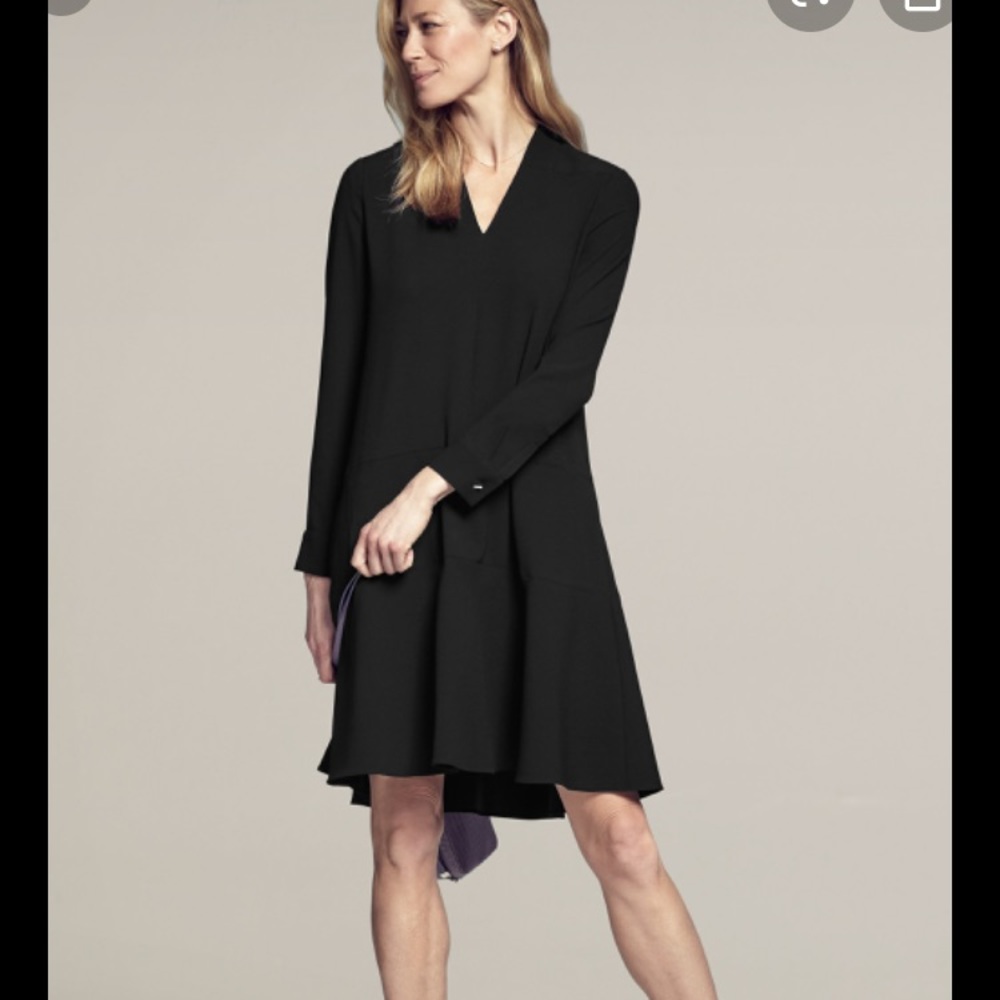 EUC MM LaFleur black dress, size S.